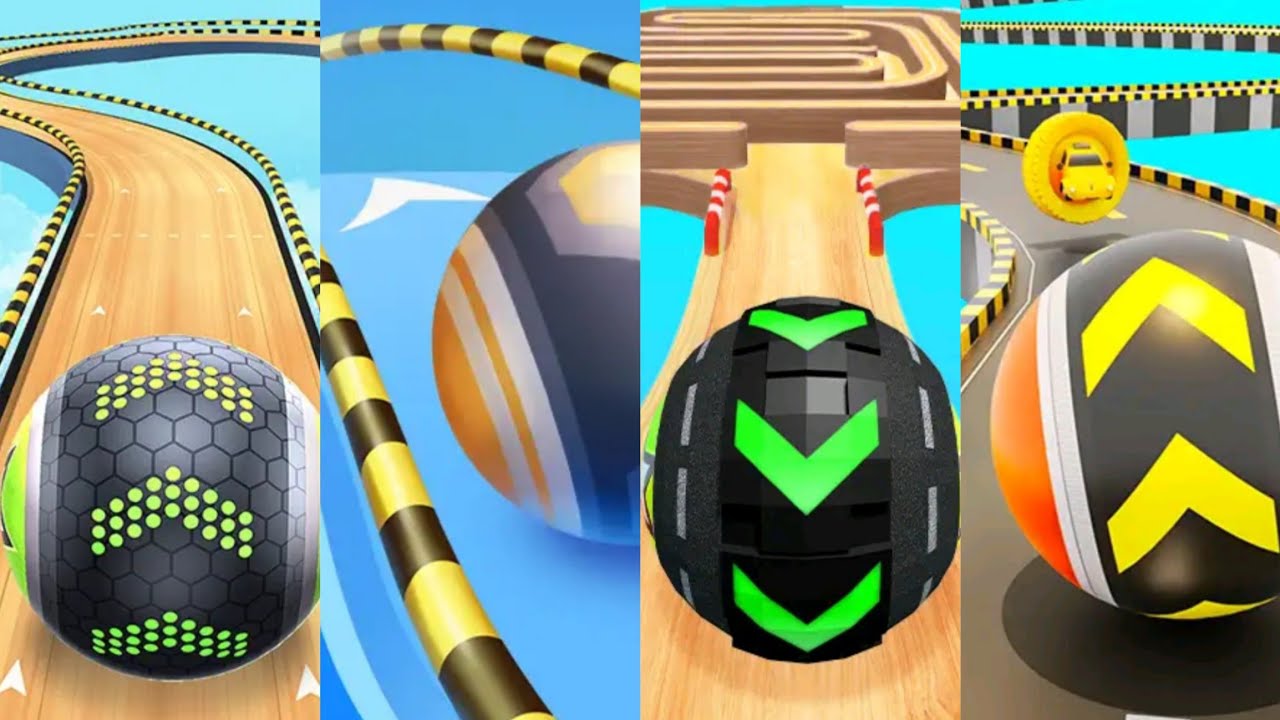 Going Balls - SpeedRun Challenge VS Rollance  Balls,Rolling Balls, City Ball Run  Walkthrough 699