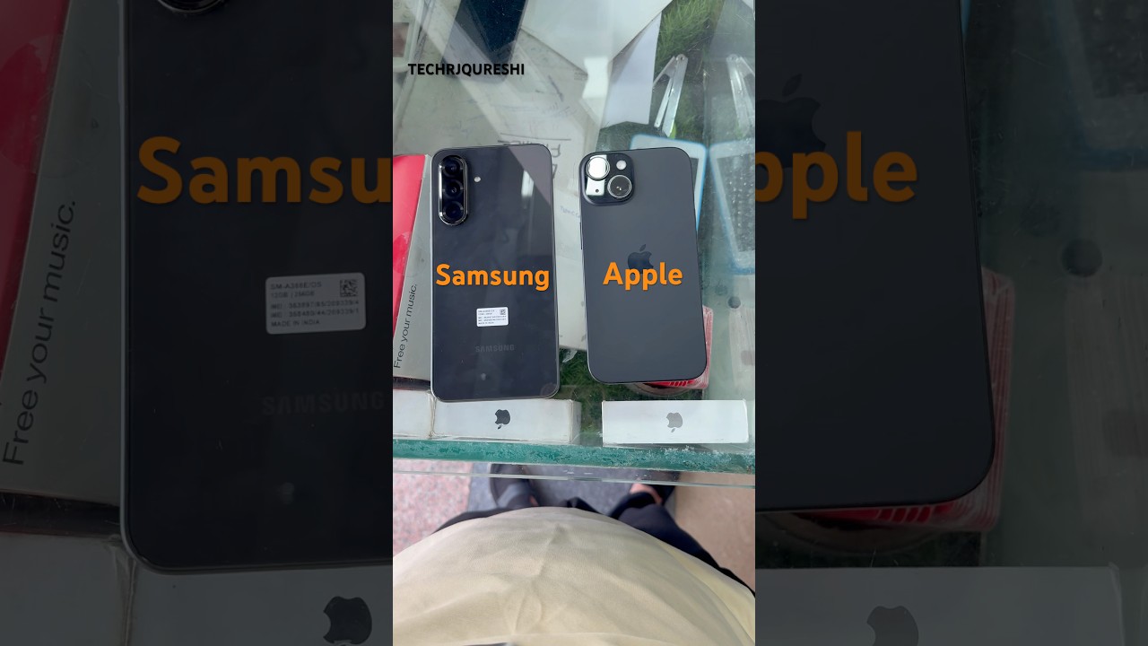Camera Test❗️iPhone 15 vs Samsung Galaxy A26❗️#trending #camaratest #shorts