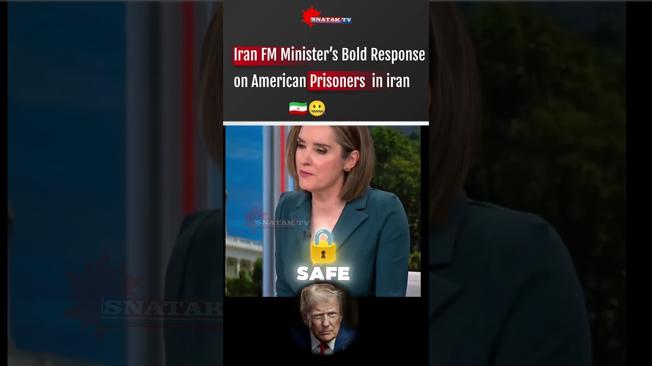 Iran FM&rsquo;s Savage Reply to US Journalist&ldquo;If Iranians Aren&rsquo;t Safe in US & Israel&hellip;&rdquo;  then #Iran #US