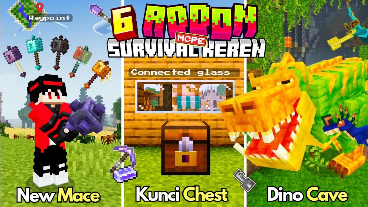 6 Addon Survival Terkeren & Berguna Untuk MCPE 1.21+