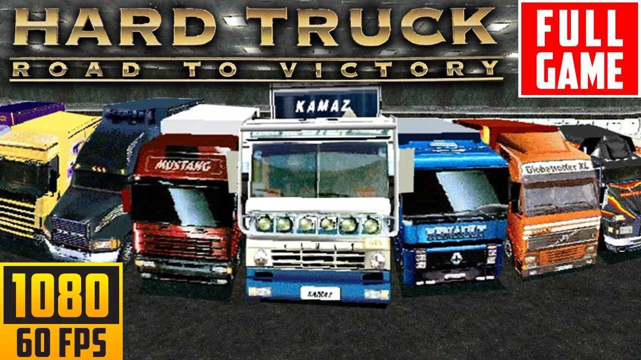 Hard Truck: Road to Victory (1998) - Full Walkthrough Game - No Commentary (1080p 60fps)