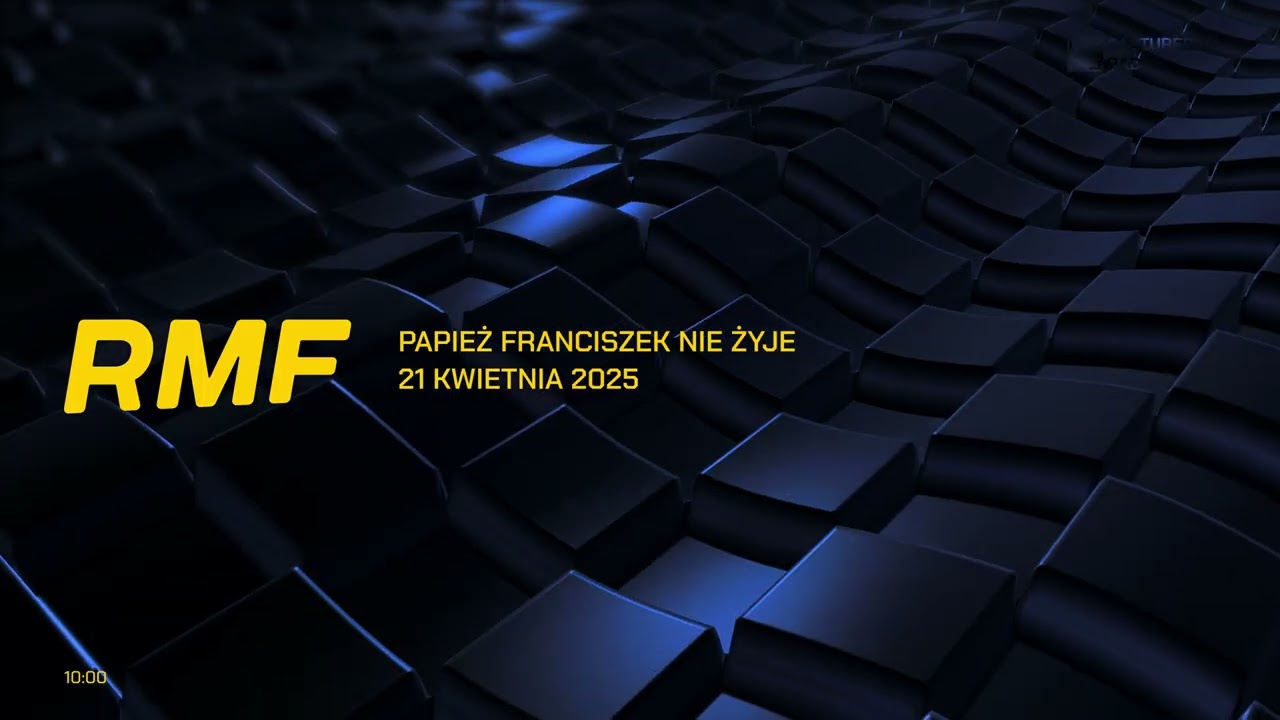 RMF FM - papież Franciszek nie żyje (21 kwietnia 2025)