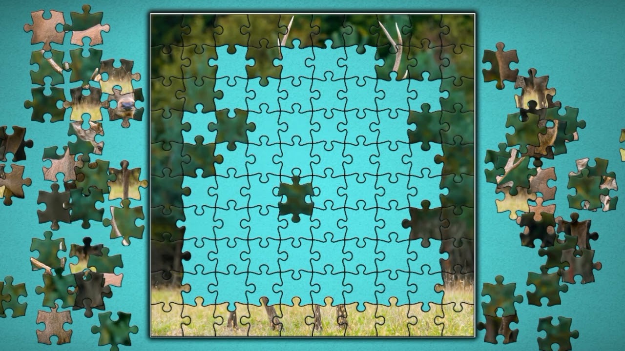 Majestic Deer🦌🦌 jigsaw puzzle🧩🧩 \\ @funpuzzle1122 
