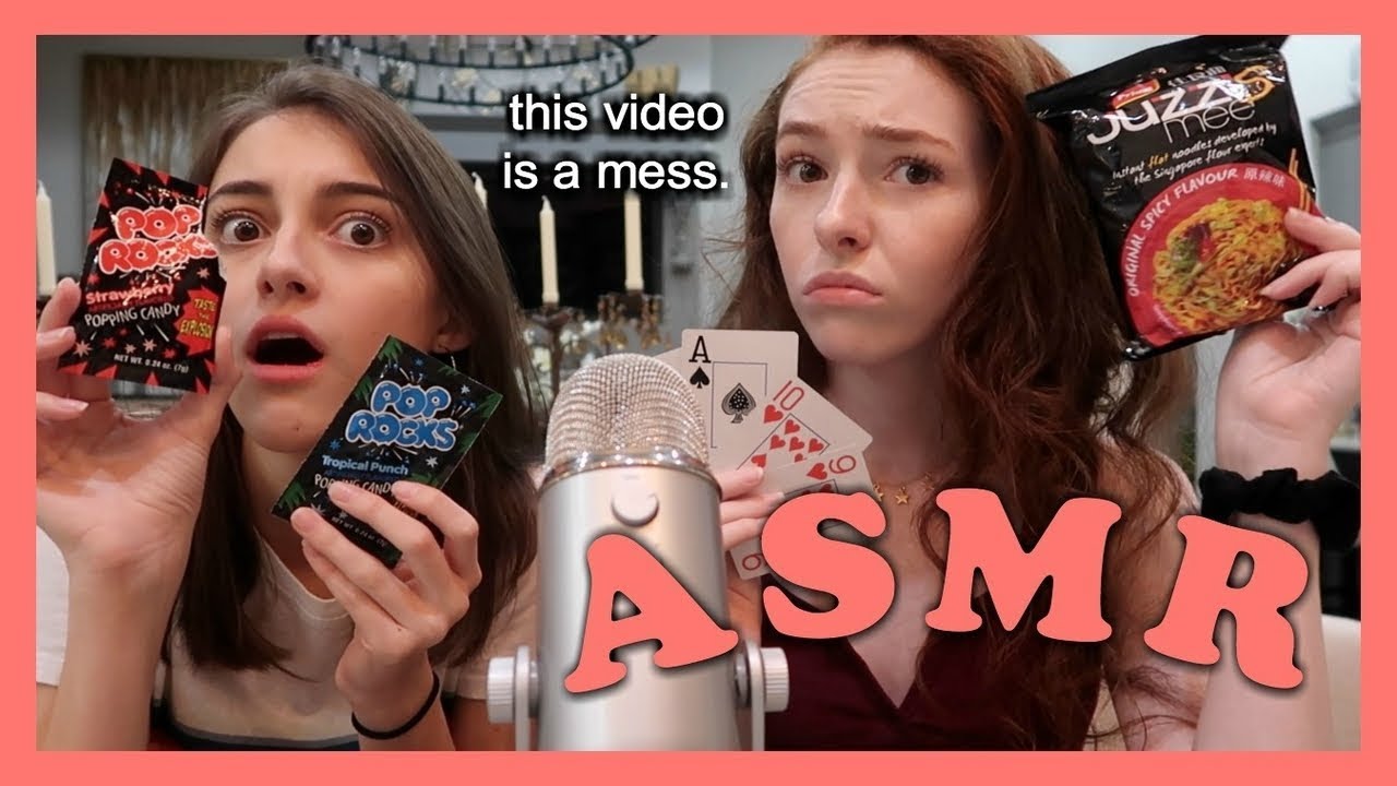 i tried ASMR... with my best friend