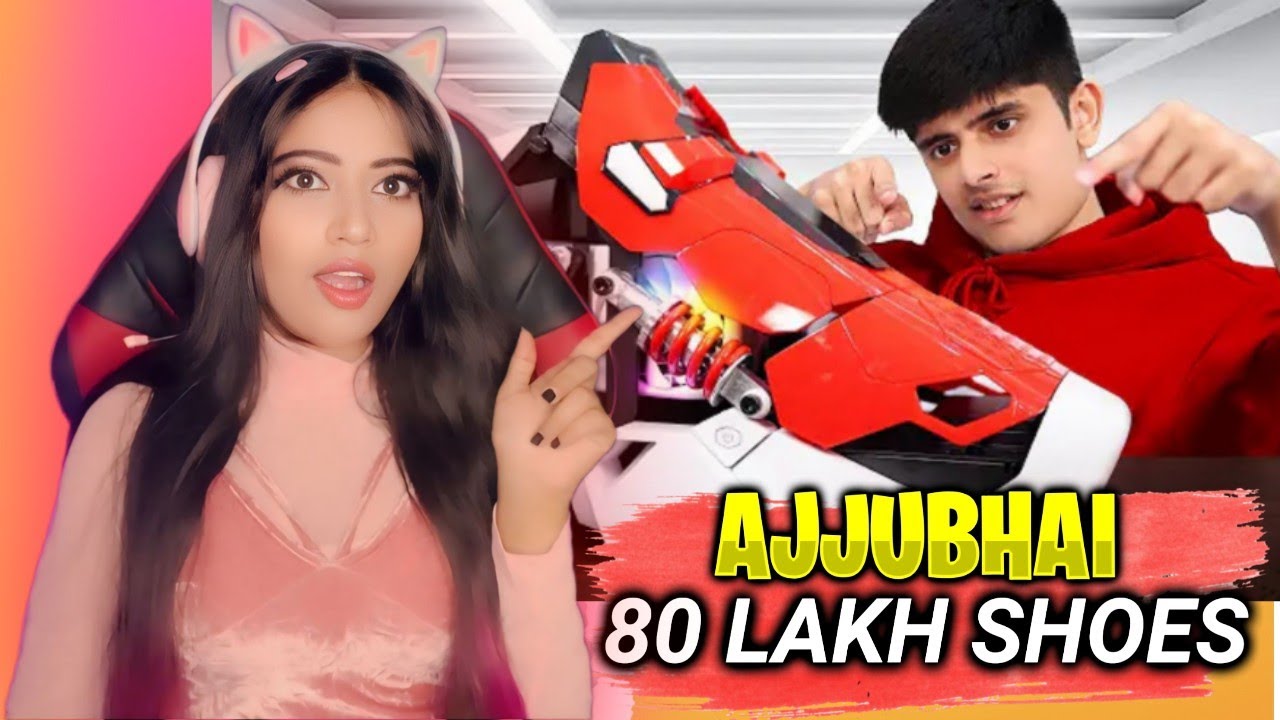80 लाख के स्नीकर्स 😱 टोटल गेमिंग स्नीकर्स X CPU पर अज्जुभाई सैवेज क्वीन एरियाना की प्रतिक्रिया