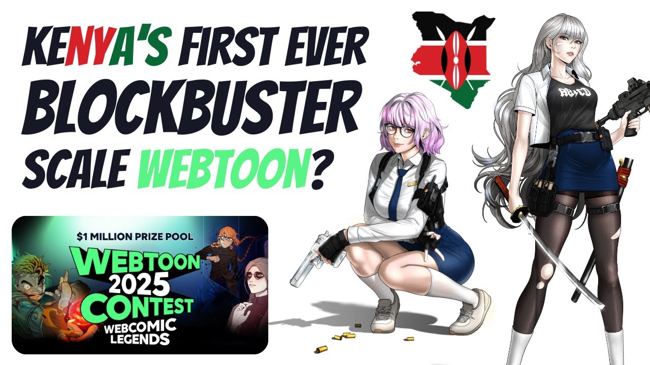 🚀 Kenya&rsquo;s First Blockbuster Webtoon | YoungToon Studios&rsquo; Big Pitch for Naver Webtoon Contest 2025! 🎨