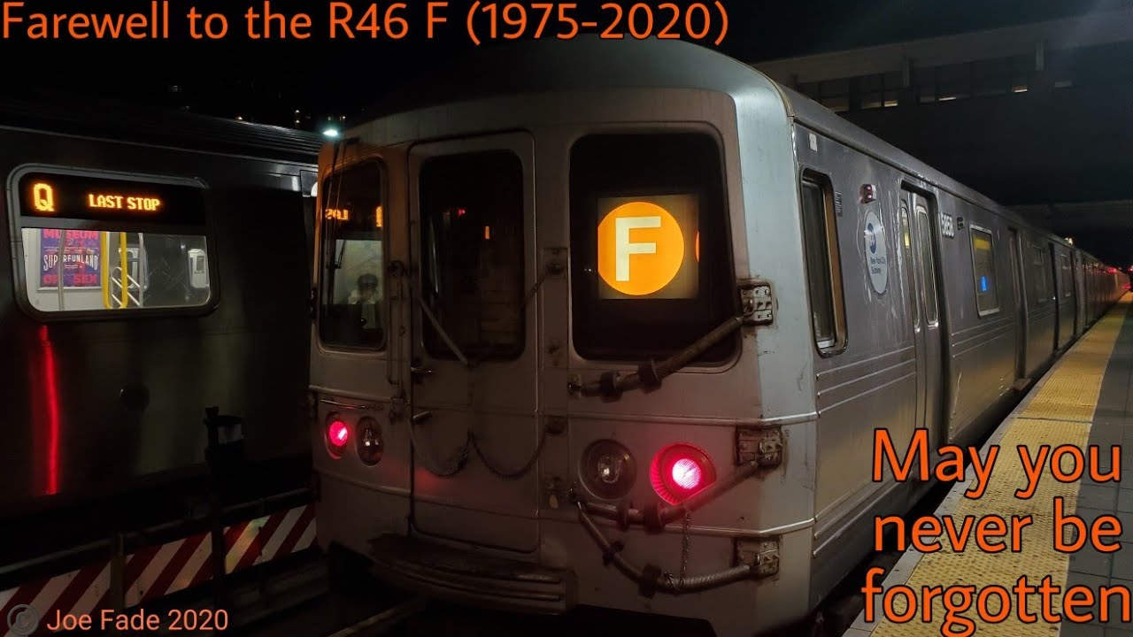 MTA New York City Subway: Farewell to the R46 F