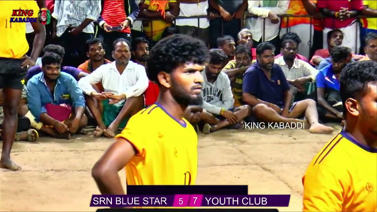SRN BLUE STAR VS YOUTH CLUB    50 K KABADDI MATCH @ VELLORE DT NAGANATHI