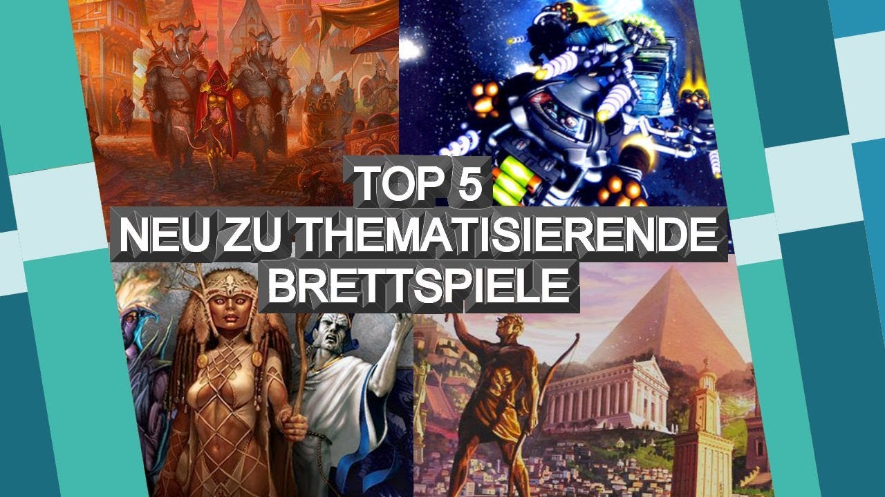 Top 5 Brettspiele, die ein neues Thema bekommen sollten