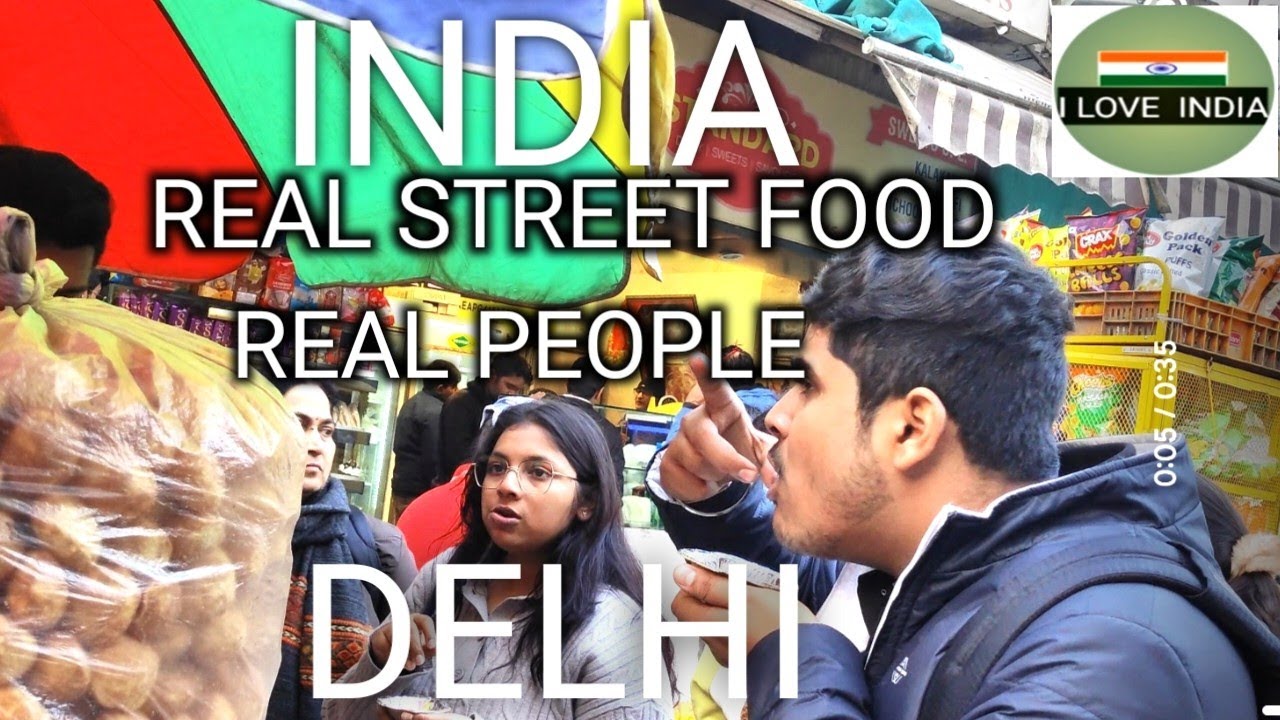 Street Food -Delhi || Real Street Food || Real People || Delhi Street Food || India || Bharat 