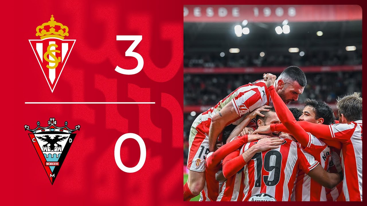 Resumen del Real Sporting-CD Mirandés