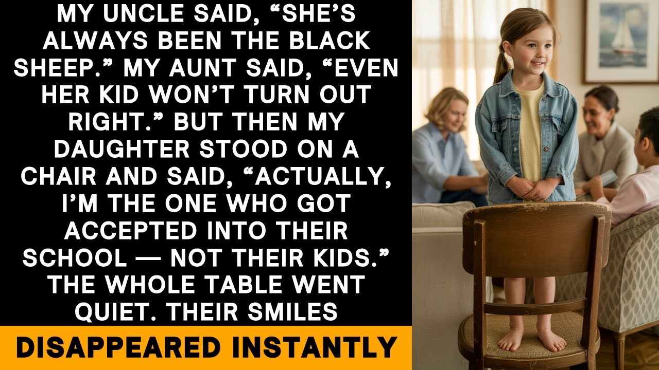 My Aunt Insulted My Daughter at Dinner — Her Response Silenced the Whole Table