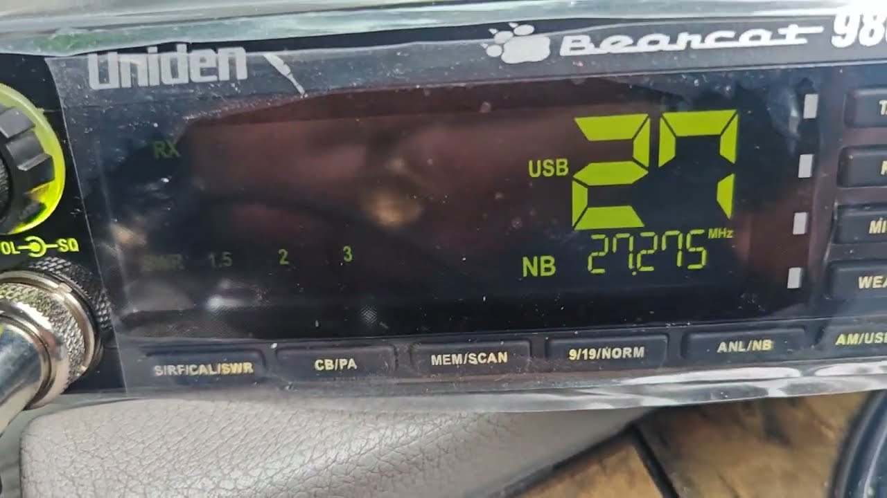Uniden 980ssb single sideband CB radio