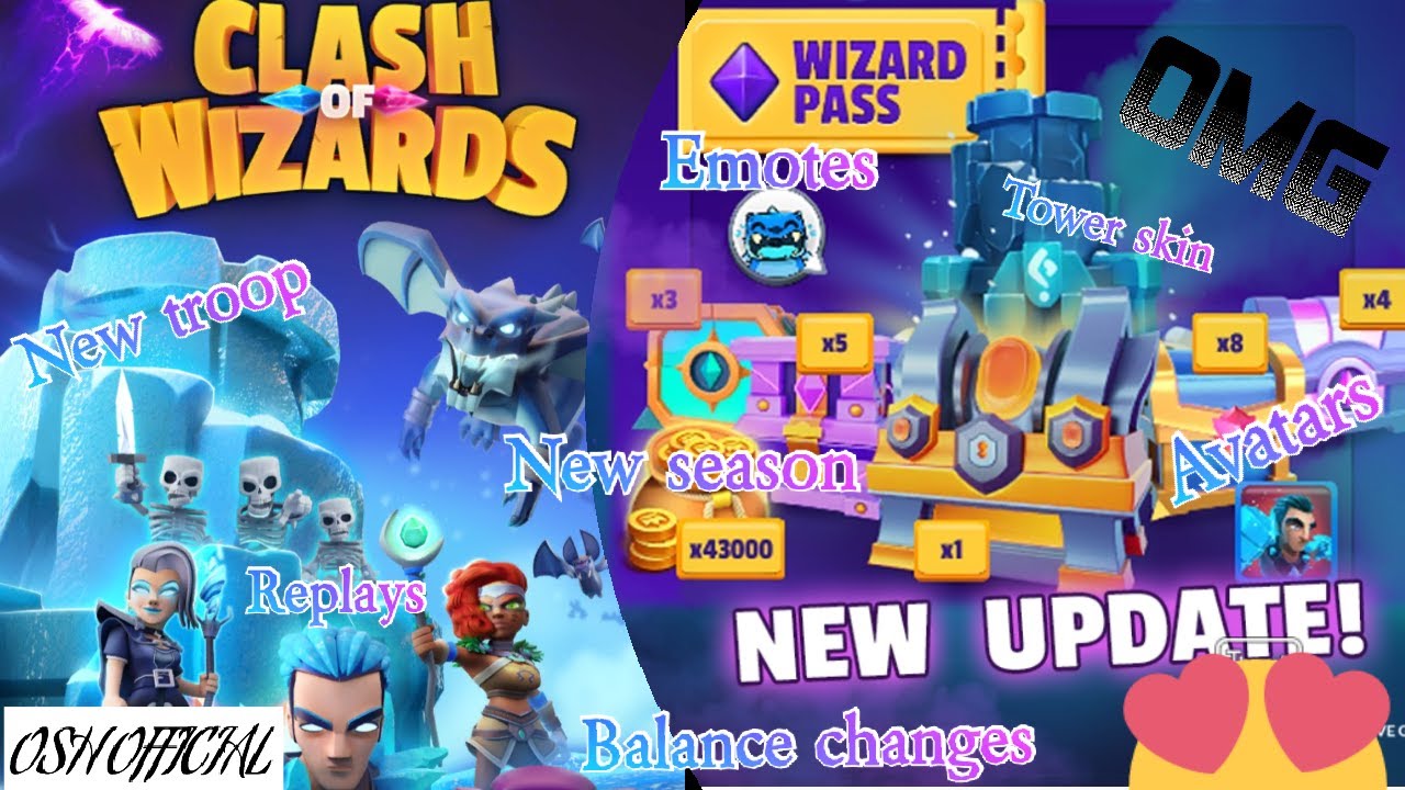 CLASH OF WIZARDS NEW UPDATE IS HERE!! So what's NEW??