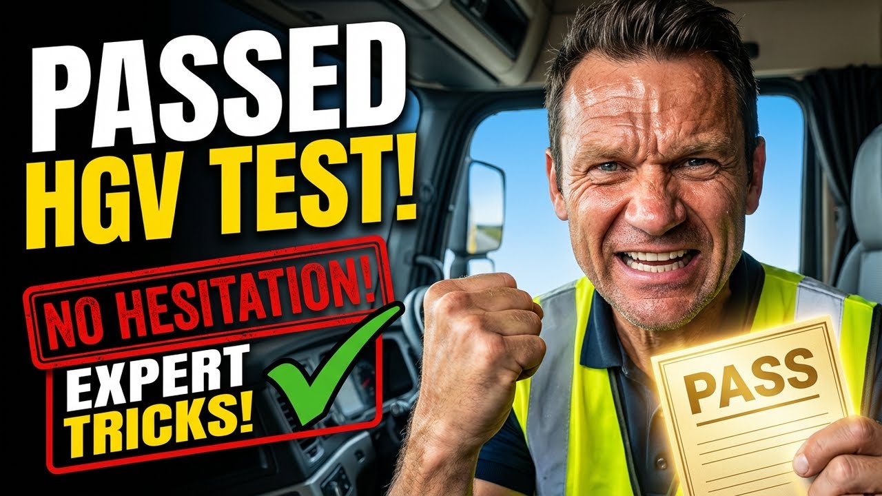 How to Conquer Your HGV Test: No-Hesitation Techniques & Expert Tricks to Pass with Ease!