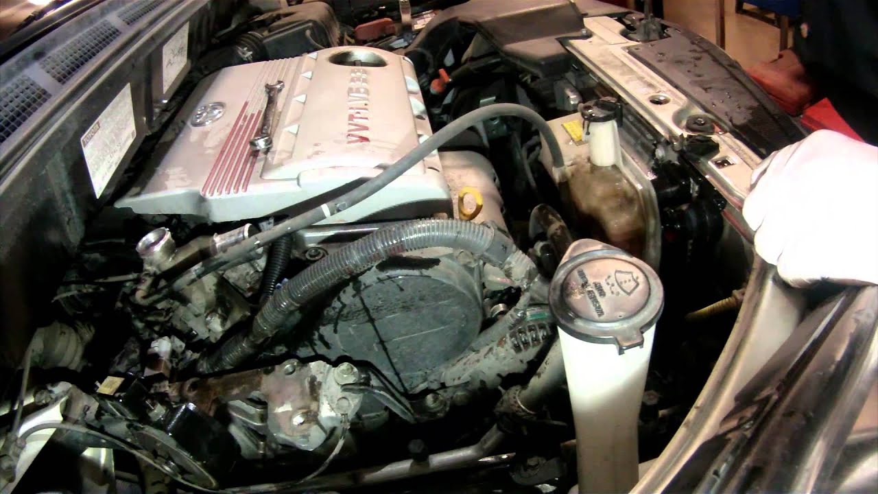 Toyota Sienna Timing Belt Water Pump Replace - Toyota Highlander 3.3L Timing Belt Water Pump