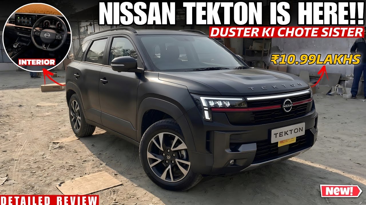 New Nissan Tekton Is Here! 🔥 Duster की छोटी बहन Sirf ₹10.99 Lakh Me? | Detailed Review