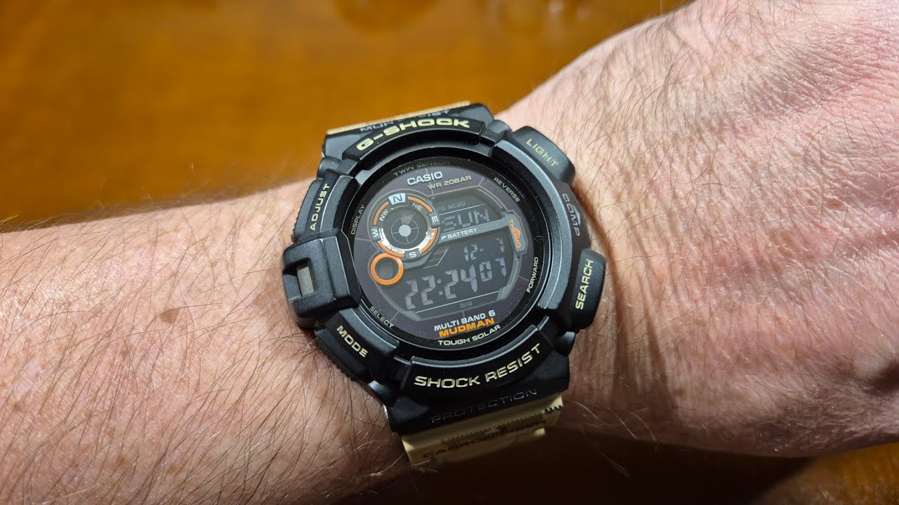 Casio G-Shock GW-9300DC-1ER MUDMAN Desert Camouflage - recenzja, przymiarka i porównanie [PL]