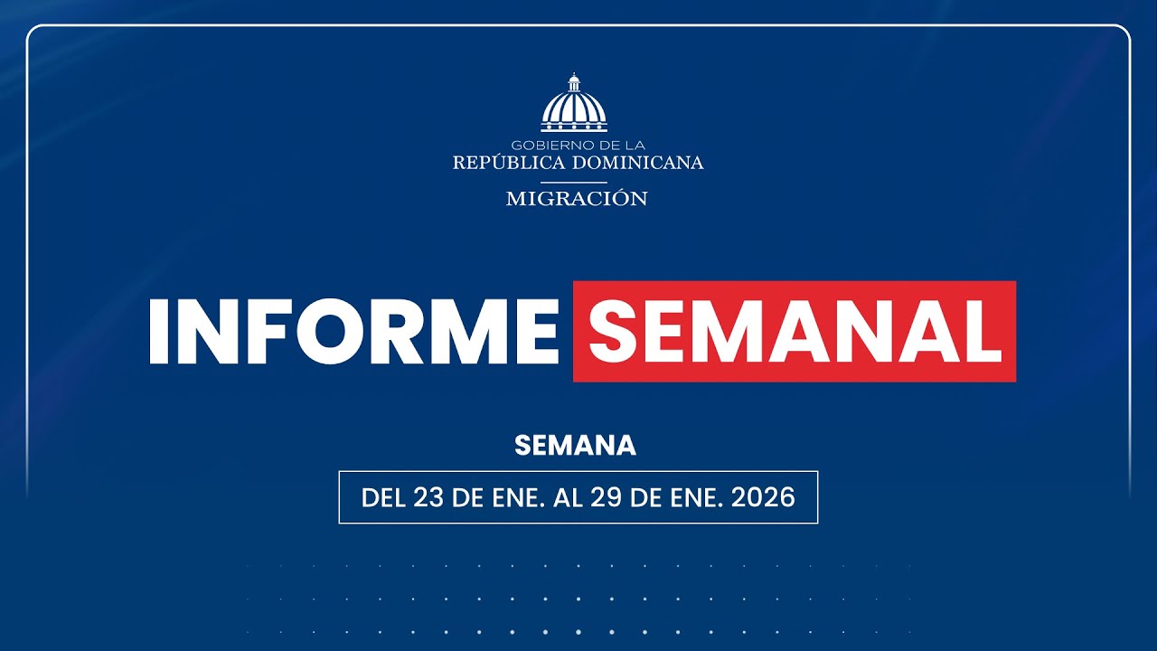 Informe semanal de Interdicción Migratoria  | 23-29 de enero 2026