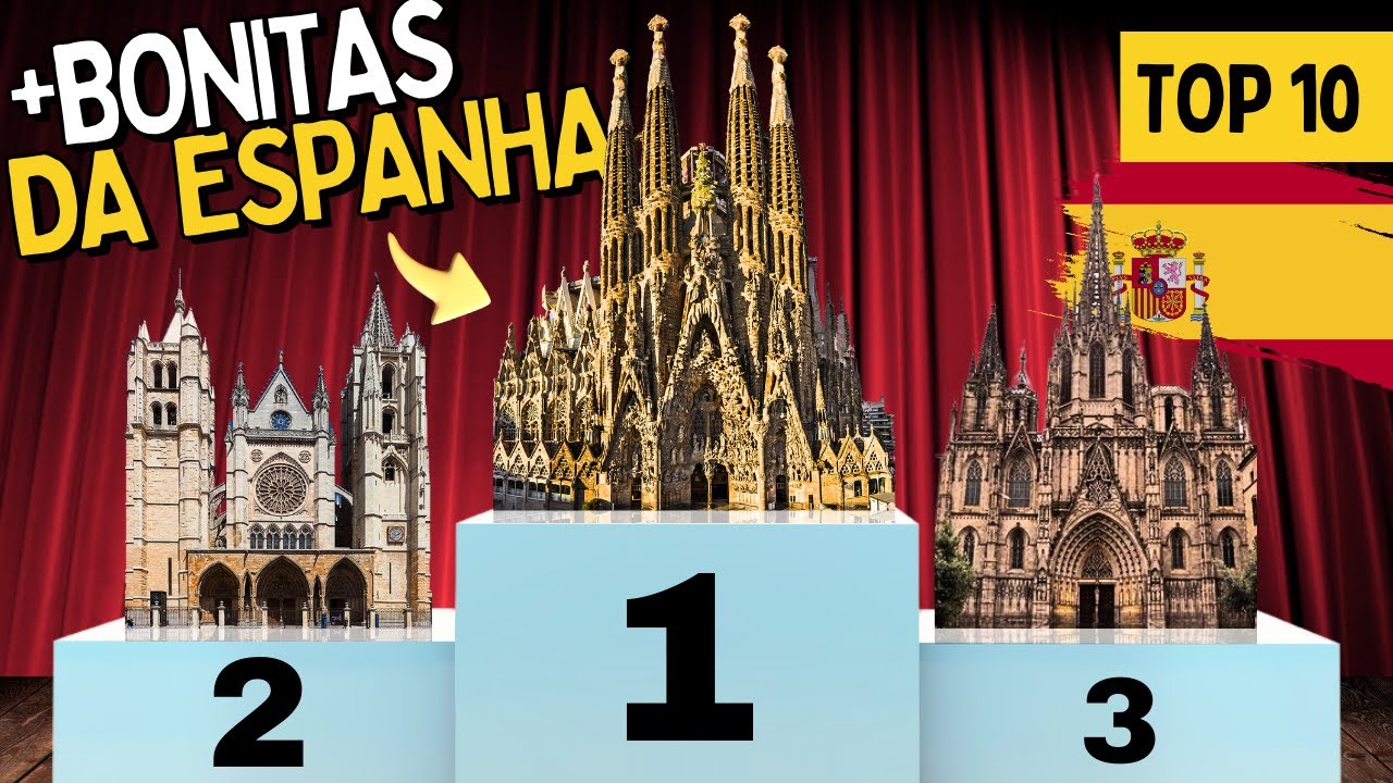 Top 10 Igrejas mais Bonitas da ESPANHA