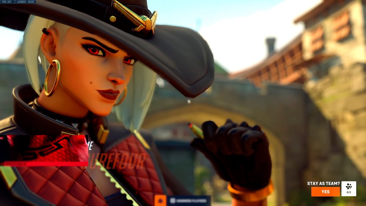 SUREFOUR - POTG - CARRY ASHE - OVERWATCH 2 SEASON 11 TOP 500