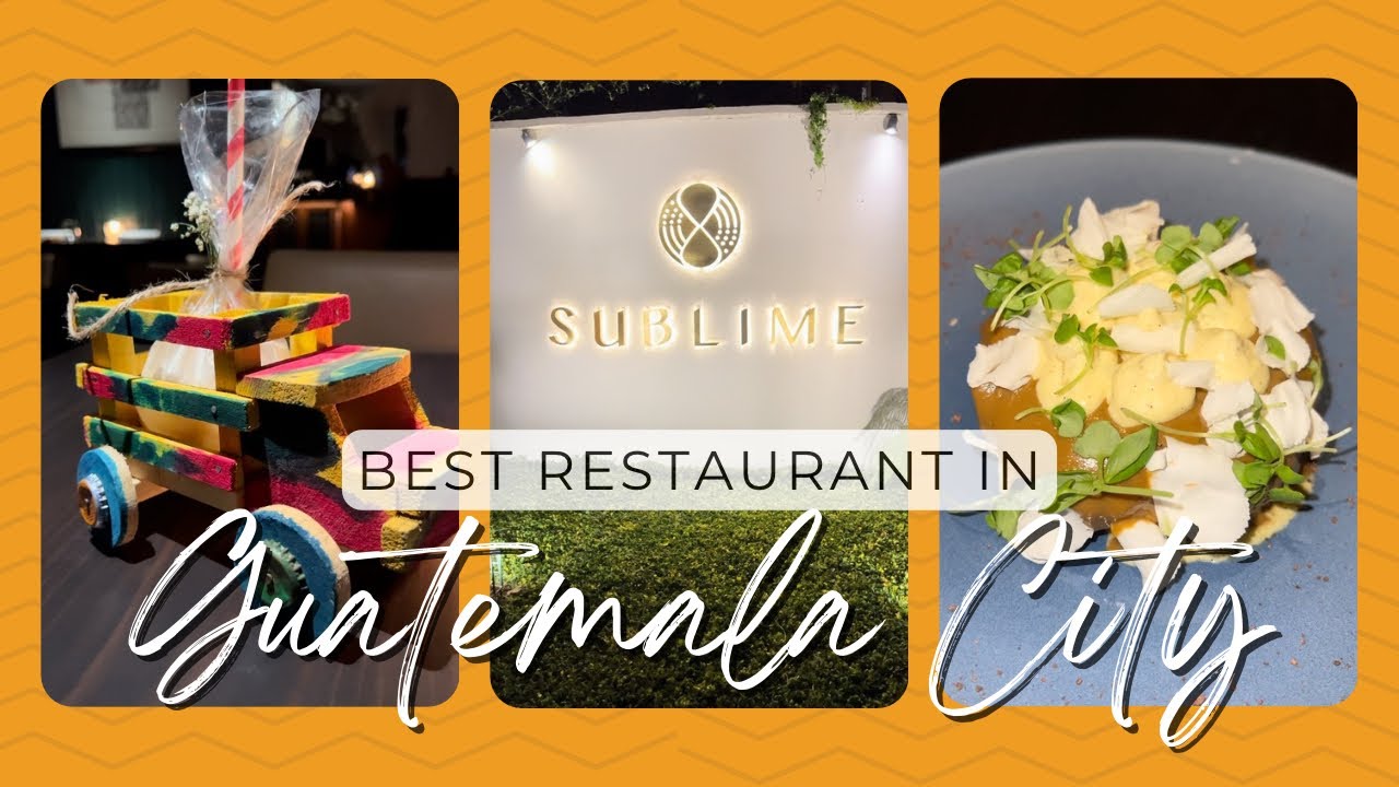 The BEST Restaurant in Guatemala City