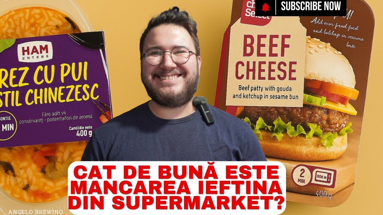 CAT DE BUNA ESTE MANCAREA IEFTINA DIN SUPERMARKET