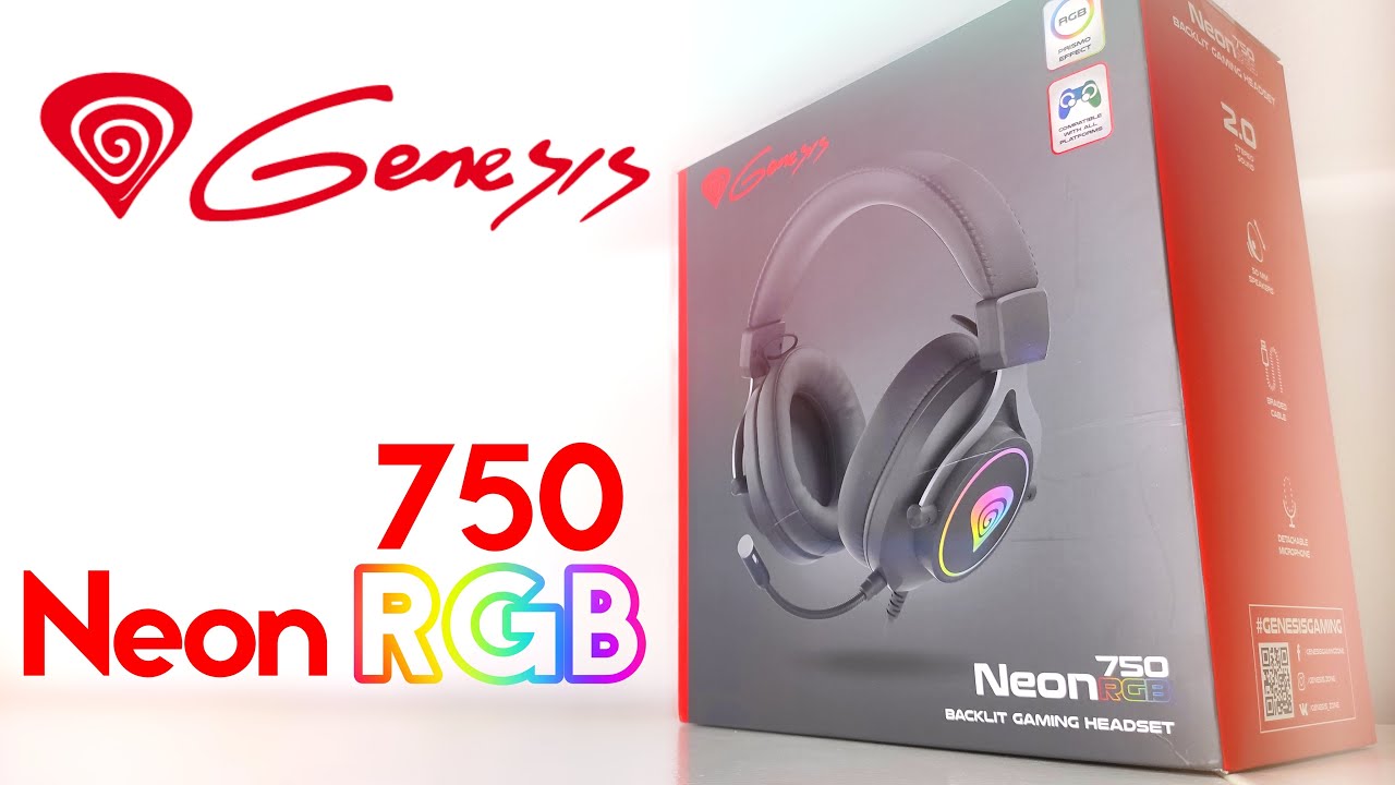 Genesis Neon 750 RGB - Recenzja i KONKURS na słuchawki