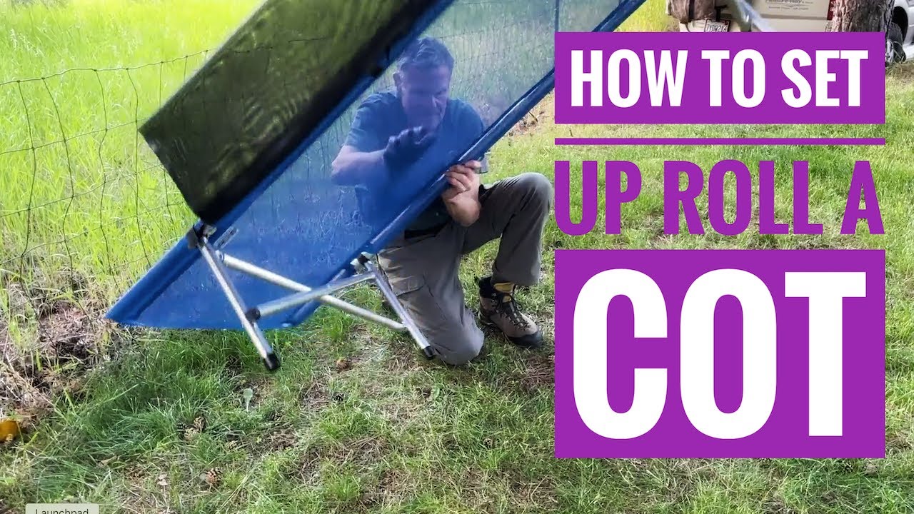 How to set up the CampTime Roll-A-Cot