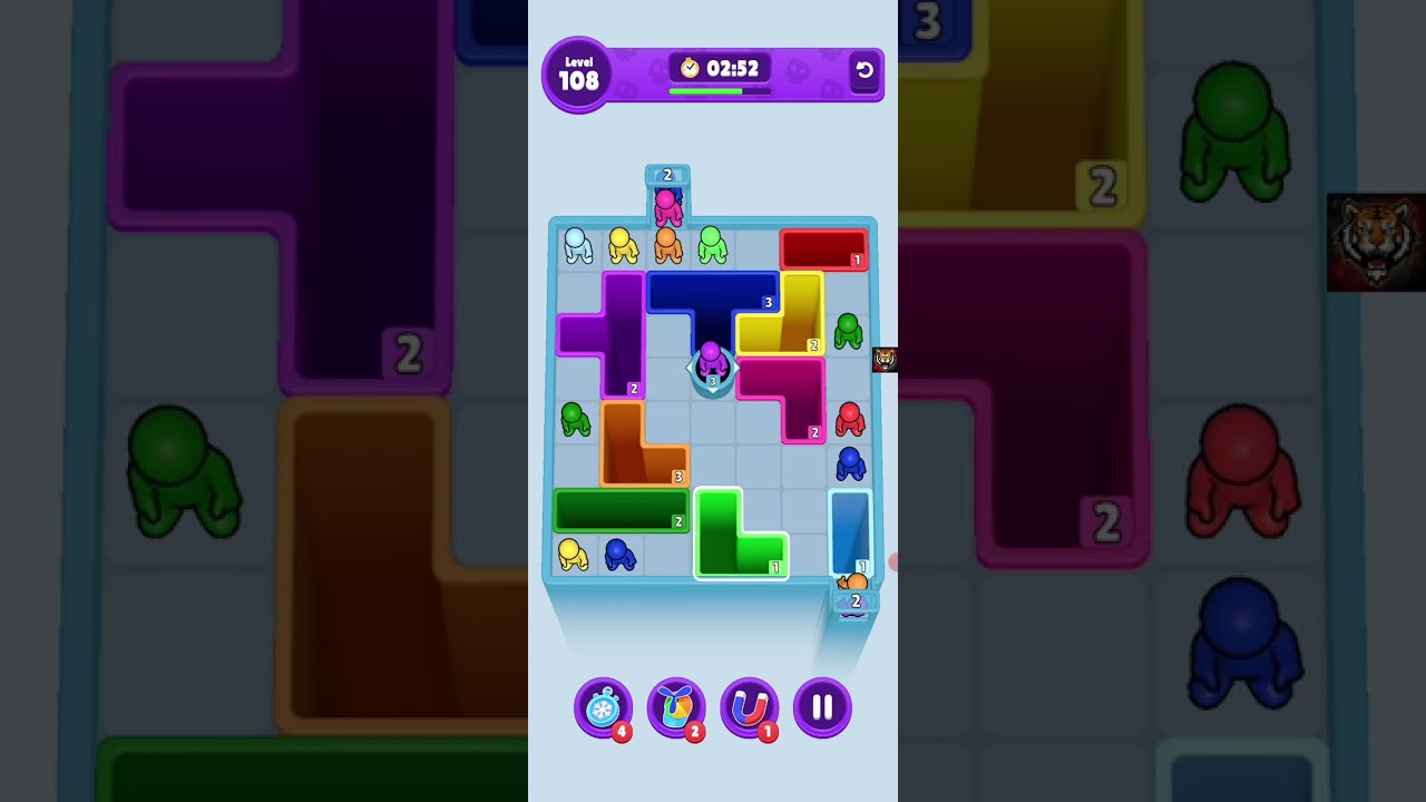 Drop Away Level 108 Solution Walkthrough