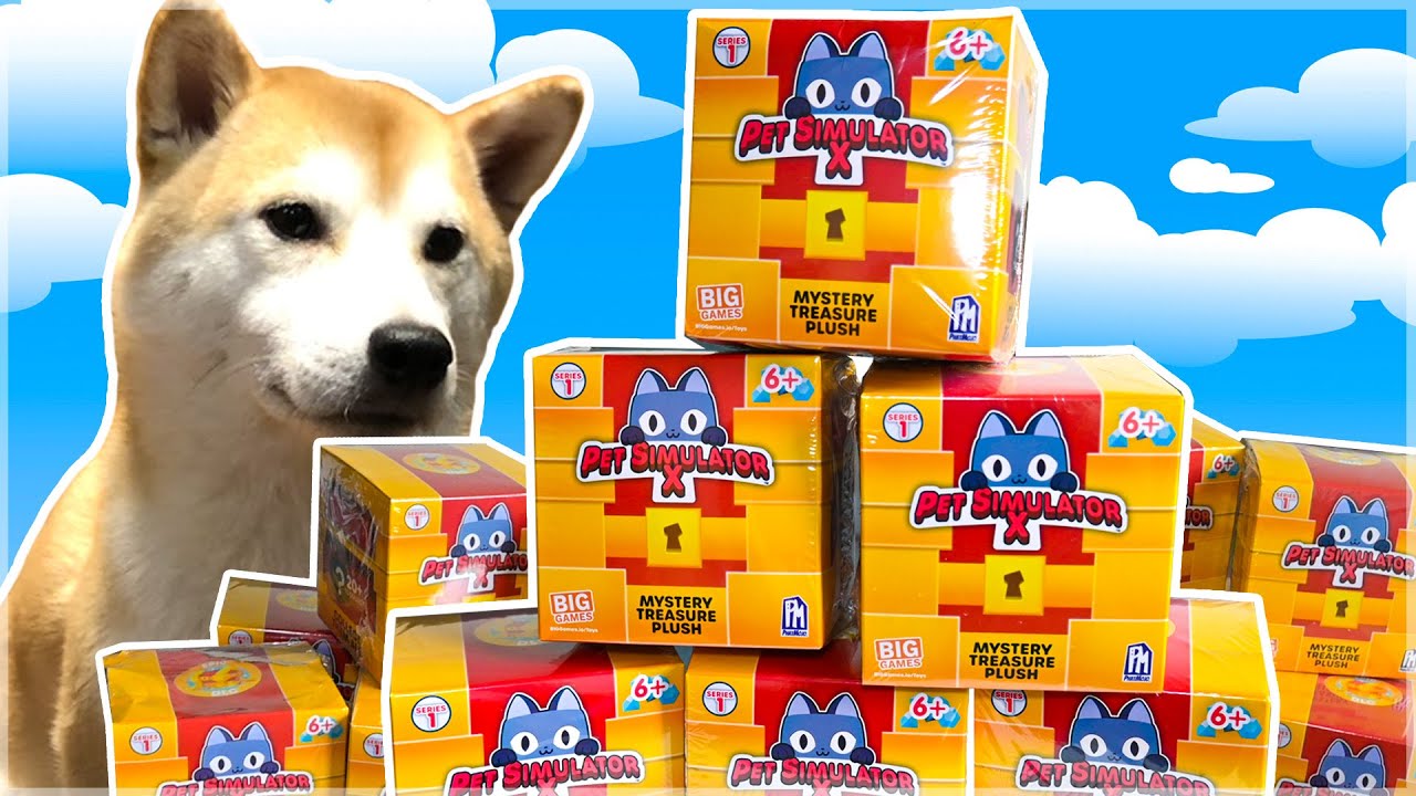 Opening 8 Pet Simulator Mystery Plushies