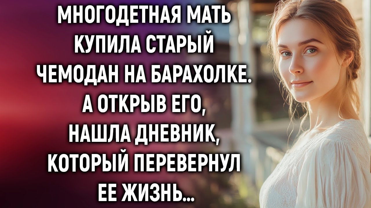 Многодетная мать купила старый чемодан на барахолке. А открыв его, нашла…