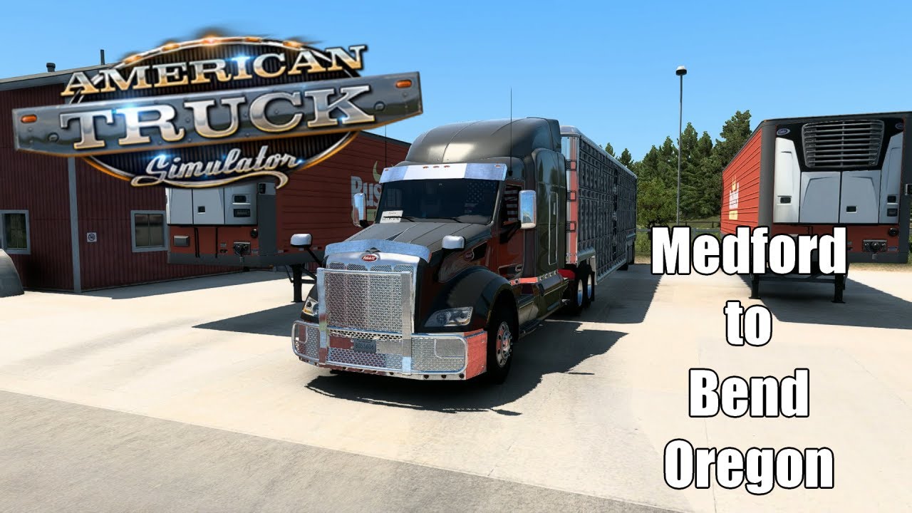 American Truck Simulator Cattle from Medford   Bend Origon Nov 15, 2022