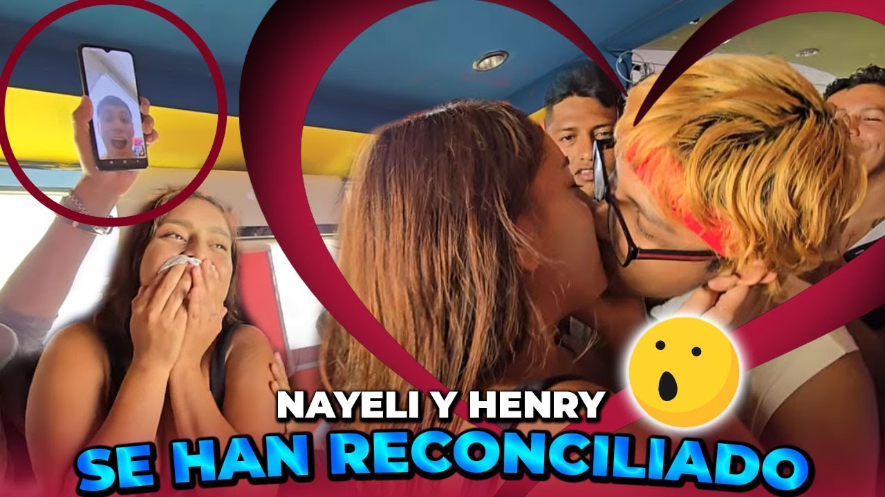Nayeli se reconcilio con HENRY y lo beso enfrente de su chavo David para darle celos 😂