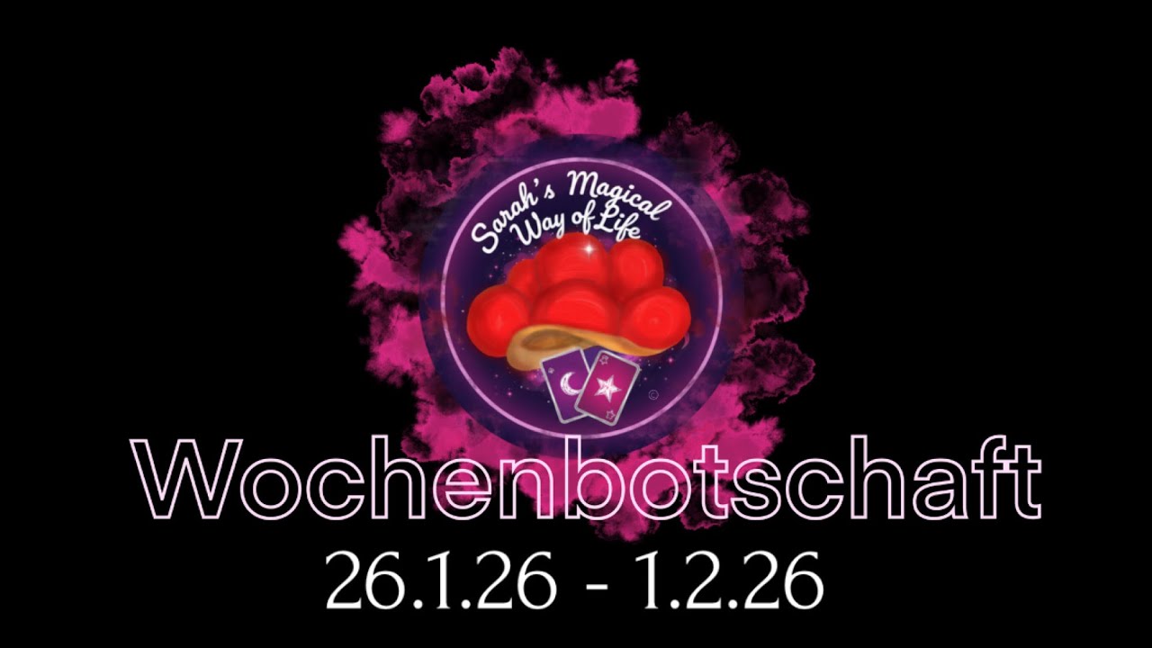 Wochenorakel 26.1.-1.2.26🔮Unbewusste Menschen spiegeln dir etwas Wichtiges für deinen Weg!