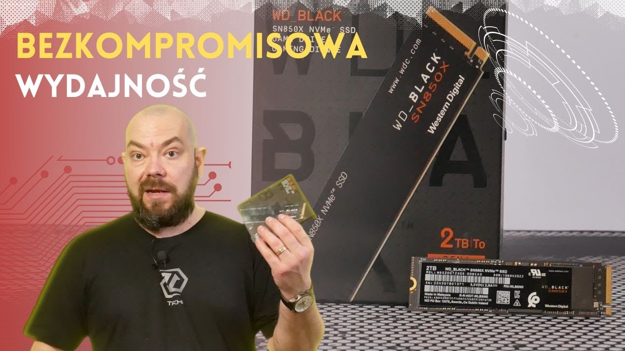 NAJSZYBSZY dysk WD Black W HISTORII! Test SN850X 2TB