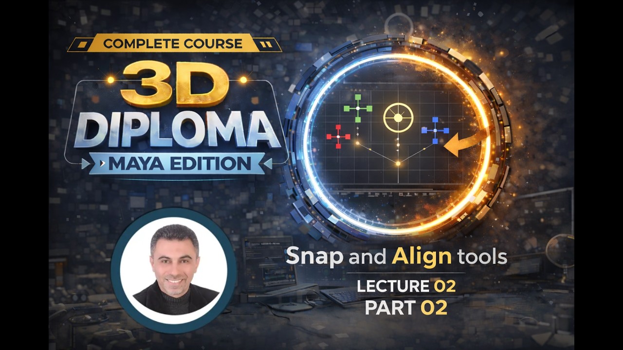 Lecture 02 Part 02 | Snap and Align tools