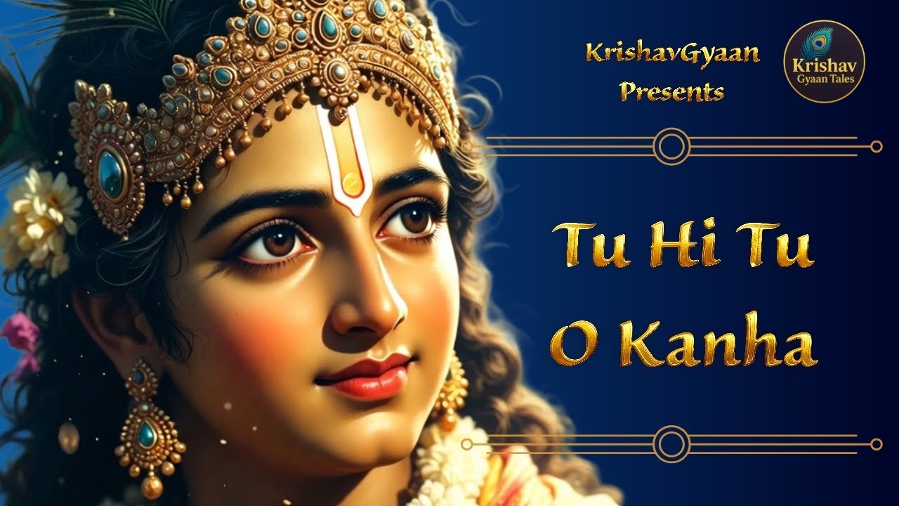 Tu Hi Tu Kanha 🙏 | Heart Touching Krishna Bhajan | Divine  Kanha | Viral Bhajan 2025