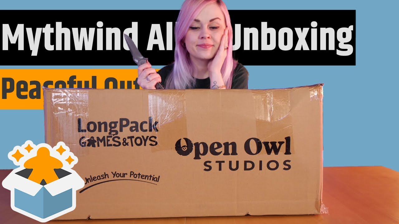 Mythwind All In Unboxing - An Experience To Table