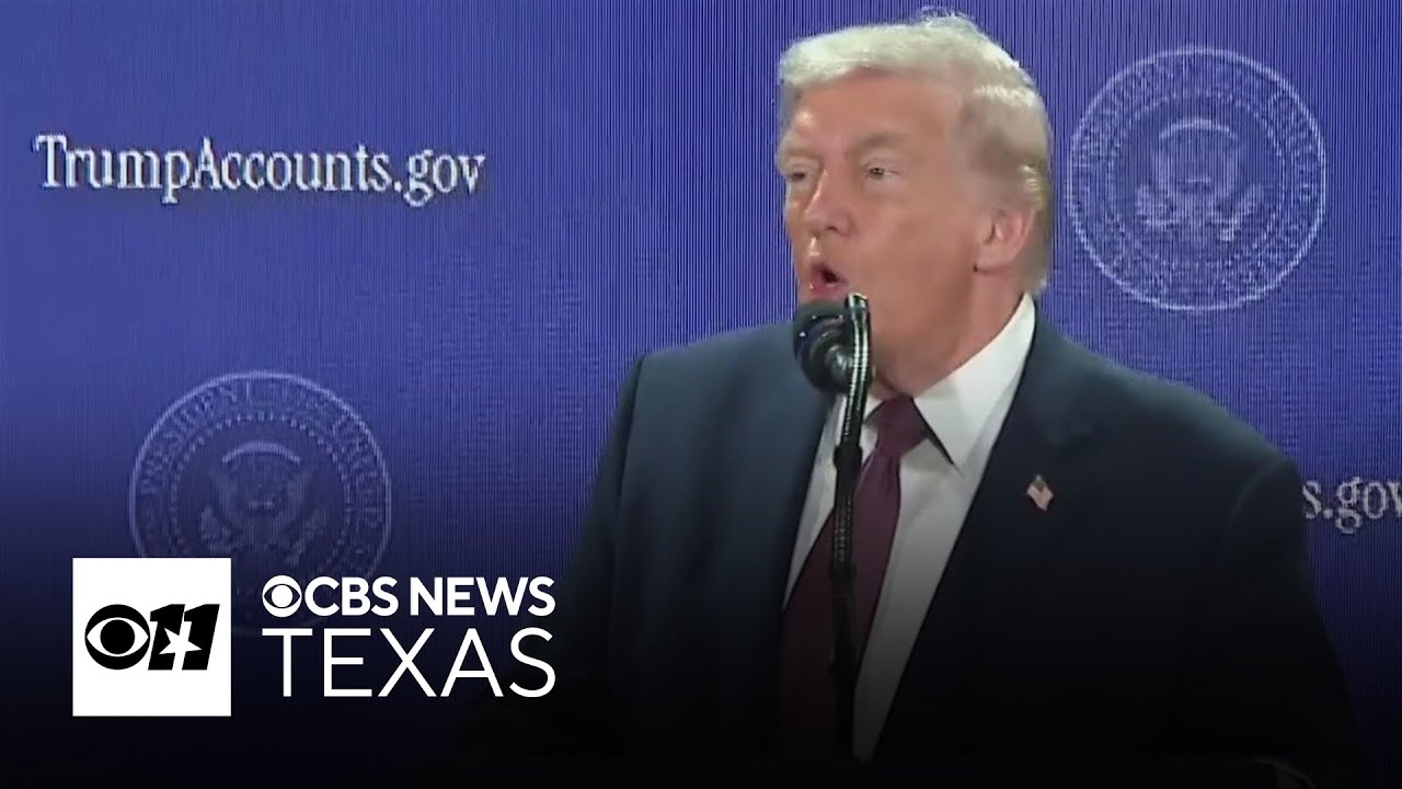 Trump launches child investment accounts with $1,000 seed fund