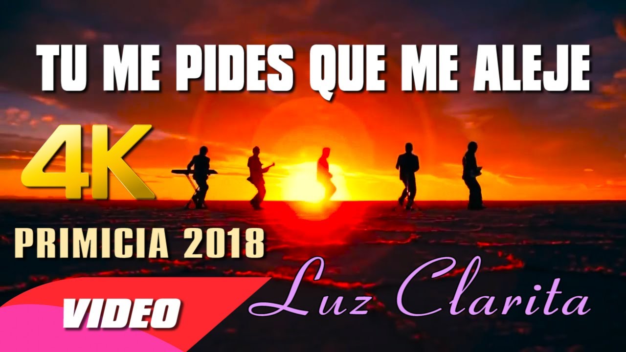 LUZ CLARITA "La Reina del Sentimiento" - TU ME PIDES QUE ME ALEJE