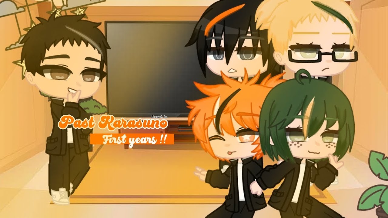 PAST KARASUNO REACT TO FIRST YEARS!! (🇧🇷&🇺🇸) •HAIKYUU!!•