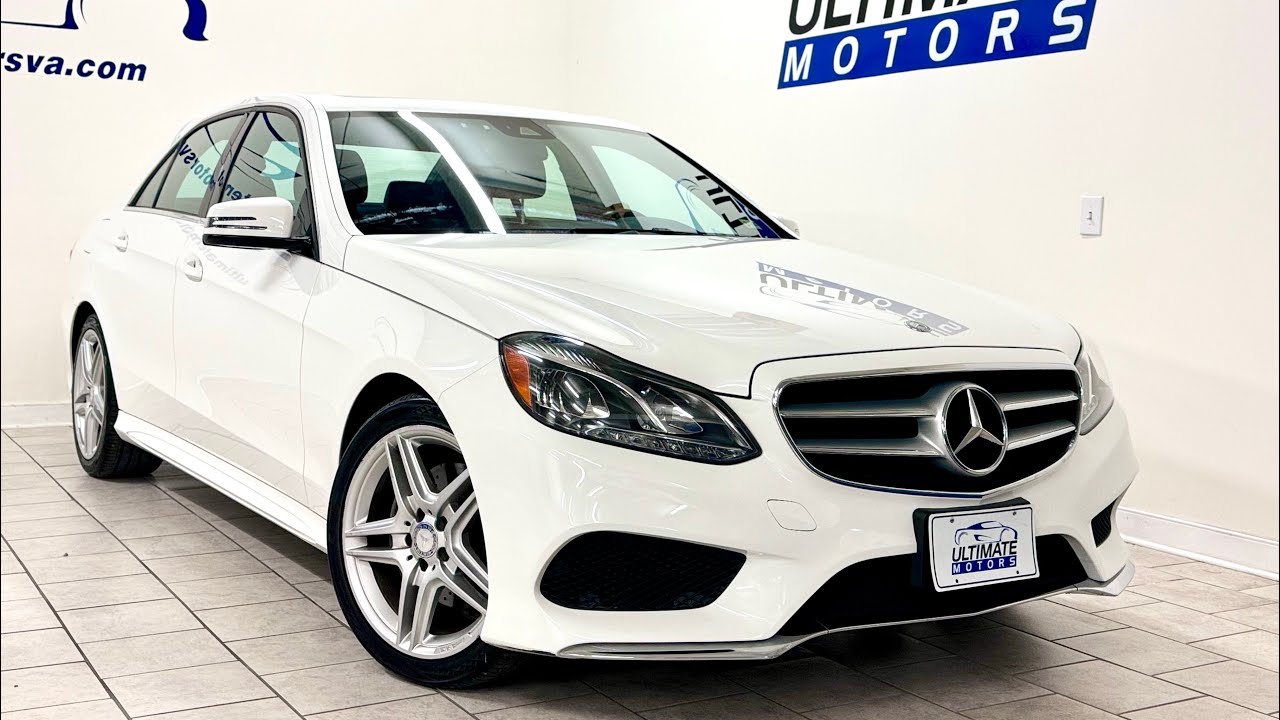 2014 Mercedes Benz E350 Sport Package 4Matic Sedan-Walk around and over view
