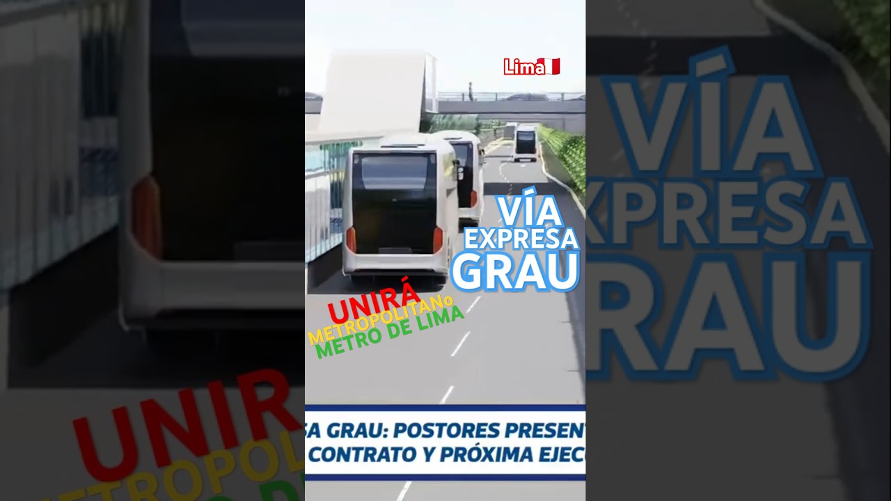 V&Iacute;A EXPRESA GRAU #limaperu #metropolitano #brt #metro #transporte