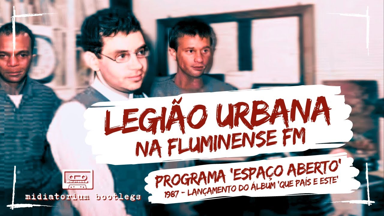 Legião Urbana na Fluminense FM | 1987 | programa 'Espaço Aberto' | entrevista na íntegra