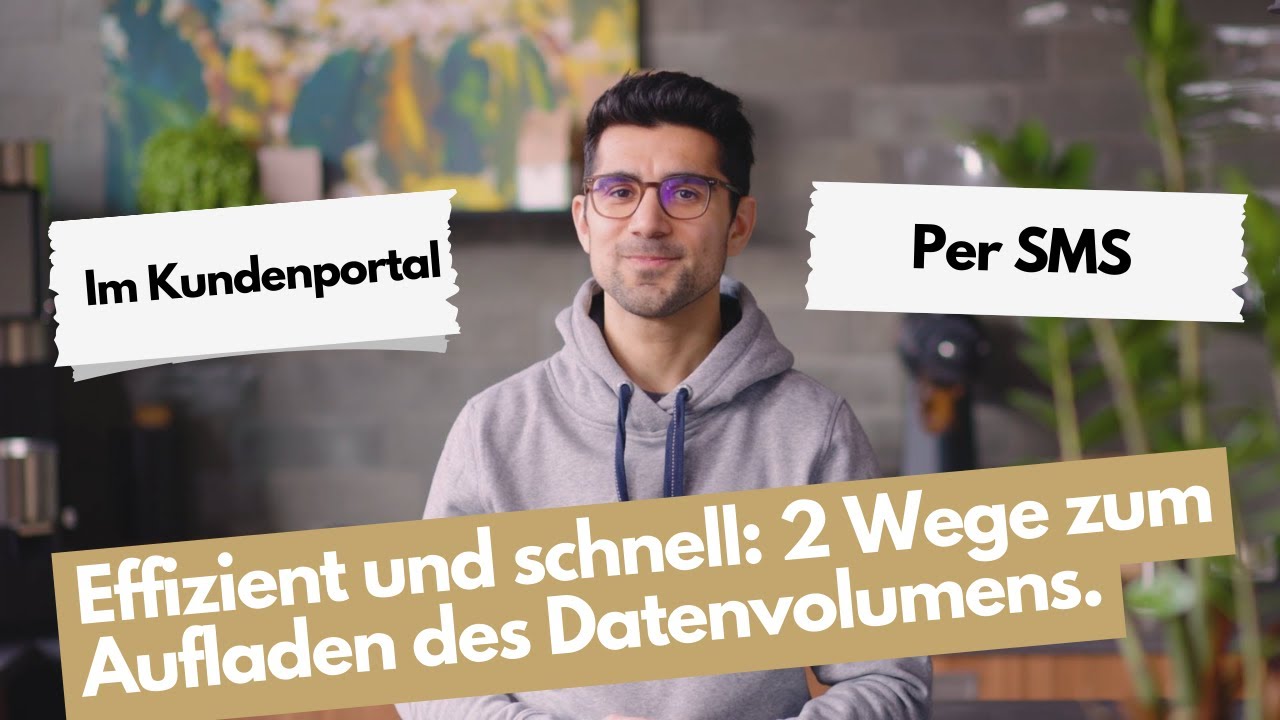 Datenvolumen mit diesen M&ouml;glichkeiten aufladen | Tchibo MOBIL