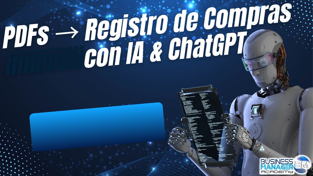Registro de compras automático desde PDFs con IA y ChatGPT