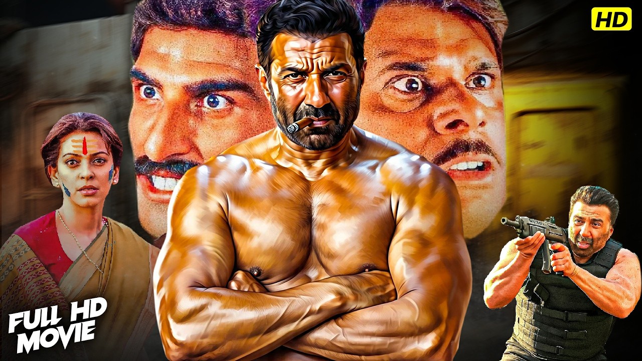 सनी देओल की जबरदस्त धमाकेदार एक्शन हिंदी फुल मूवी | Blockbuster Full Movie | Ashish Vidyarthi