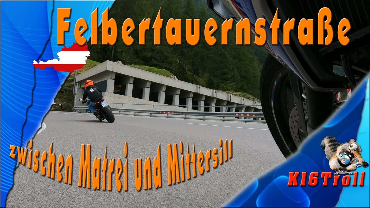 Felbertauern Straße, zwischen Matrei und Mittersill - Alpen 2024