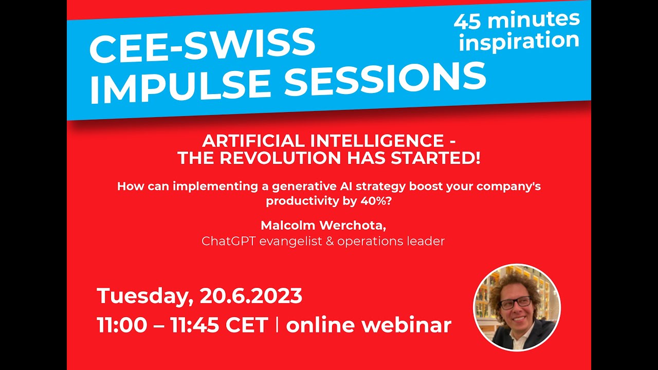 CEE Swiss Impulse Session - Malcolm Werchota 